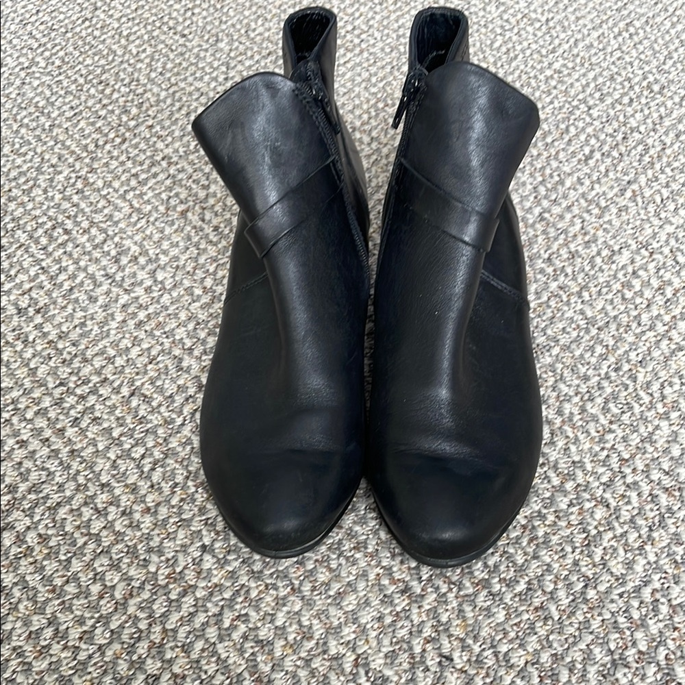 Ecco Black Ankle Boots